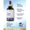 image:imageCarlyle Fulvic Acid Drops 4 fl oz  Liquid Trace Minerals  Ionic Supplement  Vegetarian NonGMO amp Gluten Free  by Vital Trace