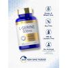 image:imageCarlyle L Serine Capsules 500 mg  120 Count  NonGMO amp Gluten Free Supplement