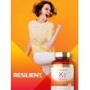 image:imageCarlyle Vitamin K2 Supplement 100 mcg  K2 MK4  240 Capsules  NonGMO amp Gluten Free