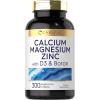 image:imageCarlyle Calcium Magnesium Zinc D3  300 Caplets  with Boron  Vegetarian NonGMO amp Gluten Free Supplement300 Count Pack of 1