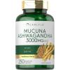 image:imageCarlyle Mucuna with Ashwagandha  3000mg  250 Capsules  Mucuna Pruriens Supplement  Vegetarian NonGMO Gluten Free