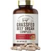 image:imageCarlyle Grass Fed Beef Organ Complex  200 Capsules  Pasture Raised Grain Free Supplement  with Desiccated Liver Kidney Pancreas Heart Spleen  NonGMO Gluten Free  by Herbage Farmstead