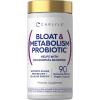 image:imageCarlyle Bloat and Metabolism Probiotic  90 Capsules  Bloating Relief Formula  Sugar amp Cellular Energy Support  for Women and Men  Vegan NonGMO Gluten Free