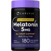 image:imageCarlyle Melatonin 5mg  180 Sustained Release Tablets  All Night Support Supplement  Vegan NonGMO Gluten Free Formula