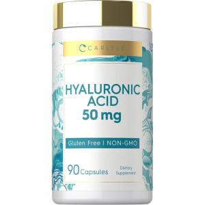 image:imageCarlyle Hyaluronic Acid Supplement  50 mg  90 Capsules  NonGMO amp Gluten Free