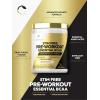 image:imageSupplementing with BCAAsBranched Chain Amino Acids BCAAs are a group of natural essential amino acids the main building blocks that make up protein A sports nutrition supplement like powder pills capsules liquid and gummies can now provide you with the BCAAs necessary to help support your tness routine Carlyle Stim Free Essential BCAA Carlyles Stim Free PreWorkout supplement is the complete complex designed to help meet an active lifestyle Convenient powder easily mixes with water and contains a delicious natural fruit punch flavor with other natural flavors It also features Citrulline Malate our Electrolyte Hydration Matrix and 10000 mg per serving of an AminoBoost Blend that includes LGlutamine Its caffeine free and made with no artificial flavor an ideal supplement for before during or after any training session CarlyleRooted in Wellness Our expertise in sourcing the purest ingredients combined with advanced technologies makes us proud to deliver premium honest supplements at the best value Carlyle Stim Free Essential BCAA is a testament to our commitment to excellence made with powerful ingredients rooted in wellness Thanks for choosing us in your pursuit of living healthy WARNING Not intended for use by pregnant or nursing women or persons under the age of 18 If you are taking any medications or have any medical condition consult your doctor before use If any adverse reactions occur immediately stop using this product and consult your doctor If seal under cap is damaged or missing do not use Keep out of reach of children Store in a cool dry place This product is packaged and sold by weight not by volume Some settling may occur Scoop inside is for convenience only not for exact measuring Do not ingest freshness packet inside container Keep packet in bottle until all product has been consumed Packet helps keep excess moisture from entering product Moisture will make product more dense