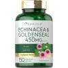 image:imageCarlyle Echinacea Goldenseal Capsules  150 Count  Vegetarian NonGMO Gluten Free