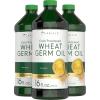 image:imageCarlyle Wheat Germ Oil  48 fl oz 16 fl oz Triple Pack  Cold Processed  Vegetarian NonGMO Nutritional Oil