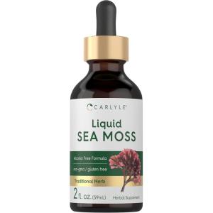image:imageCarlyle Sea Moss Liquid Drops  2 Fl Oz  Vegan NonGMO Gluten Free Formula
