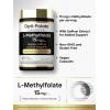 image:imageCarlyle L Methylfolate 15mg  60 Capsules  with Methyl B12 amp Saffron  Vegan NonGMO Gluten Free Supplement  by OptiFolate