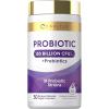 image:imageCarlyle Probiotic with Prebiotics  150 Billion CFU  30 Capsules  Delayed Release  31 Probiotic Strains  with Prebiotic Fiber  Vegan Non GMO Gluten Free