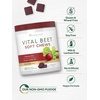 image:imageCarlyle Beet Root Soft Chews  500mg  60 Count  Mixed Berry Flavor  with Nitric Oxide  for Men amp Women  NonGMO Gluten Free Supplement