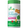 image:imageLil Sprouts Kids Chewable Probiotic  12 Billion CFU  60 Tablets  Organic Prebiotic Blend  Berry Flavor  Vegan Non GMO Gluten Free Supplement